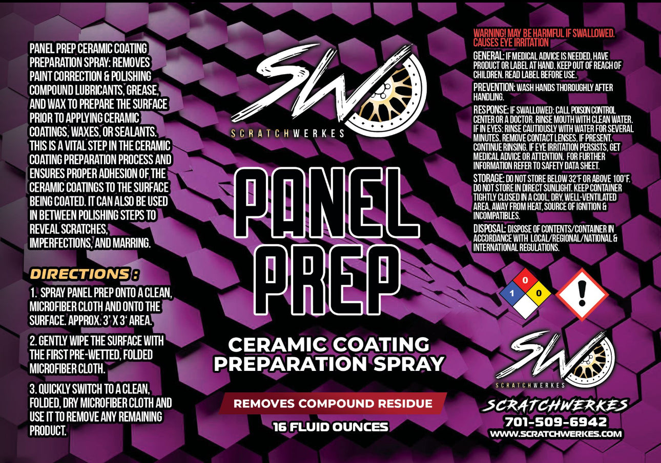 Panel Prep – Ceramic Coating Prep Spray