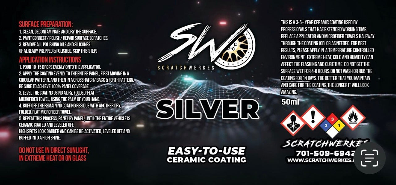 Silver – Easy-To-Use Ceramic Coating