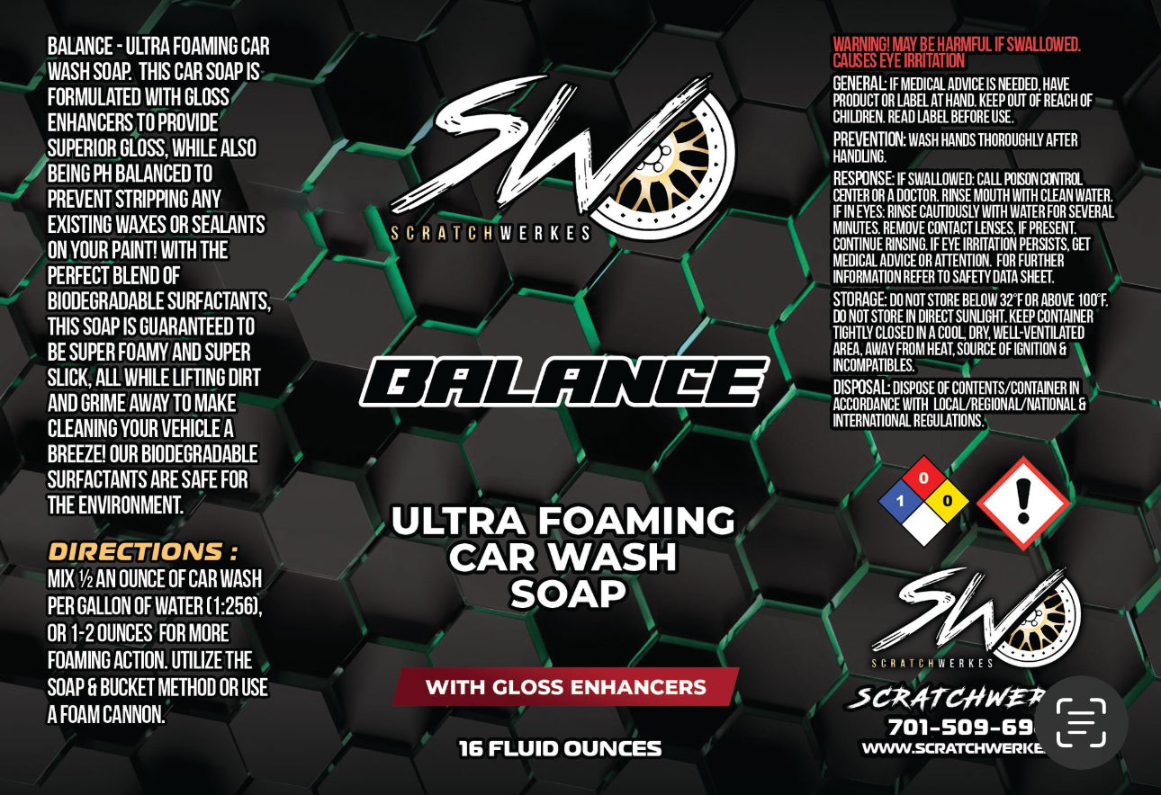 Balance Car Wash Soap
