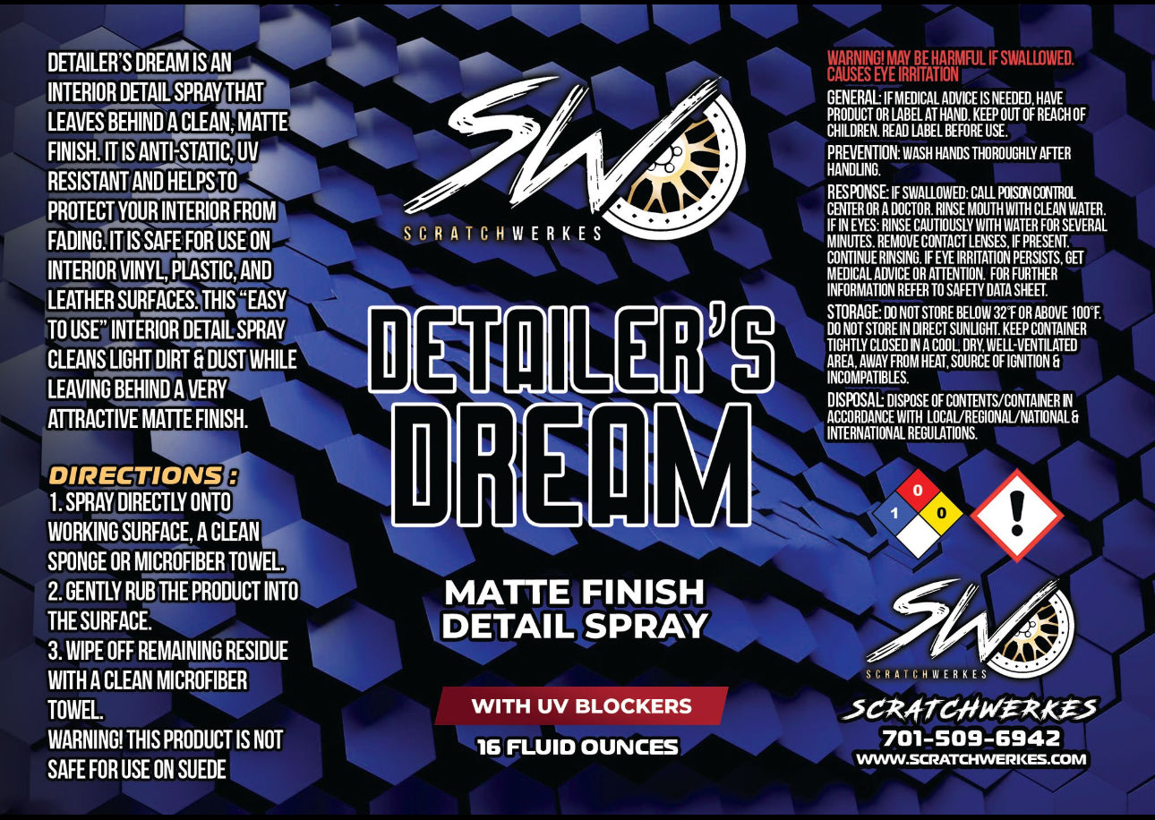 Detailer’s Dream - Interior Car Detailer